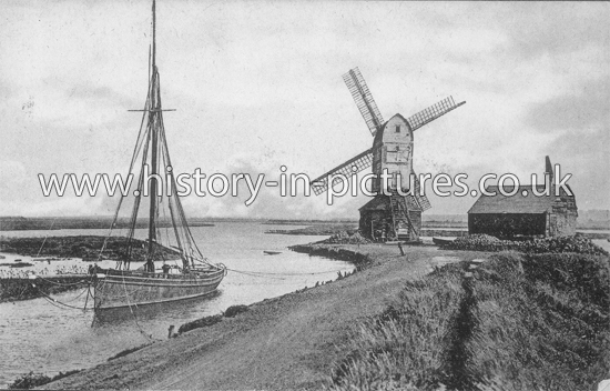 Old Wind Mill, Walton on Naze, Essex. c.1918